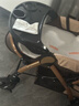 安貝尼嬰兒推車(chē)輕便可坐可躺0-3-6歲手推車(chē)四輪減震折疊寶寶雙向嬰兒車(chē) 至尊款-卡其色（四輪橡膠+四輪減震+大禮包） 曬單實(shí)拍圖