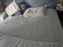 La Torretta100支長(cháng)絨棉床上四件套100%純棉 高檔抗菌被套床單1.8/1.5米床 灰 曬單實(shí)拍圖