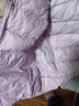 鴨鴨（YAYA）兒童羽絨馬甲2023新短款內膽輕薄男女童寶寶冬季小童裝馬夾GM 微光紫 140 曬單實(shí)拍圖