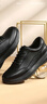 金利來(lái)（Goldlion）【新年禮物】男鞋時(shí)尚皮鞋舒適耐穿商務(wù)休閑鞋G559430638AAA黑39 曬單實(shí)拍圖