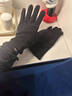 OSKV滑雪手套內膽超薄保暖內襯冬季戶(hù)外騎行登山運動(dòng)可觸屏防滑風(fēng)手套 黑色【均碼】 曬單實(shí)拍圖