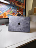 2025款13寸M4Air皮質(zhì)macbook保護殼M1軟14寸pro適用蘋(píng)果電腦保護套m3透明15筆記本m2全包外殼16 水洗牛仔紋-紫色 25款Air M4【13寸】型號A3240 曬單實(shí)拍圖