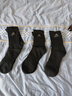 阿迪達斯（adidas） 男女襪子運動(dòng)襪足球籃球襪秋冬新款吸汗休閑百搭襪子加厚毛巾底 中筒黑色3雙 均碼男女通用 曬單實(shí)拍圖