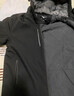美津濃（MIZUNO）戶(hù)外夾克男連帽梭織透氣情侶鋒衣加絨加厚加棉外套男上衣 曬單實(shí)拍圖