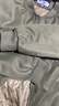 男裝秋冬季加絨加厚防寒工裝棉服工作穿的勞保服大碼外套夾克棉衣 軍綠色【內里加厚】 XL 【建議140-160斤】 曬單實(shí)拍圖