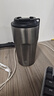 京東京造保溫杯 咖啡杯水杯男士女兒童學(xué)生伴手禮品316不銹鋼 銀灰色480ml 曬單實(shí)拍圖