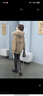 羅蒙加絨加厚大毛領(lǐng)派克服女秋冬2026新款羽絨棉服棉衣大碼外套女胖MM 咖色 4XL [建議體重181-200斤] 曬單實(shí)拍圖