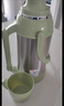 熱水瓶家用大容量暖壺學(xué)生宿舍開(kāi)水瓶茶瓶不銹鋼暖瓶熱水壺保溫瓶 抹茶奶綠 3.2L 曬單實(shí)拍圖