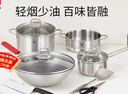 雙立人（ZWILLING）鍋具套裝鈦陶瓷覆面蜂窩炒鍋不銹鋼湯鍋蒸籠奶鍋切菜刀廚房剪刀鍋鏟百年經(jīng)典8件套 曬單實(shí)拍圖