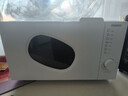 格蘭仕（Galanz）微波爐家用平板易清潔700瓦20升小型復古奶油風(fēng)便捷旋鈕式操作簡(jiǎn)單PE 【高顏值】 家庭優(yōu)選 曬單實(shí)拍圖