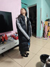 阿迪達斯（adidas）SPORTSWEAR LONG DOWN JACKET保暖長(cháng)款600蓬鴨絨連帽羽絨服KB5094 KB5095 164 cm 曬單實(shí)拍圖