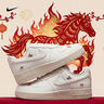 耐克（NIKE）女款板鞋25秋冬Air Force 1馬年限定CNY新年款經(jīng)典舒適IQ1143-100 IQ1143-100/白色 38.5 曬單實(shí)拍圖
