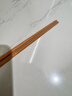 芳草地一次性筷子100雙無(wú)漆無(wú)蠟聚餐酒店外賣(mài)快餐碳化竹筷24cm獨立包裝 曬單實(shí)拍圖
