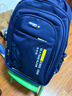 史努比（SNOOPY）初中生書(shū)包大容量多隔層背包4-9年級男生高中學(xué)生雙肩包 深藍 曬單實(shí)拍圖