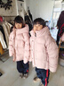 G.duck兒童羽絨服女童中長(cháng)款2025新款白鴨絨學(xué)生中大童女裝冬季加厚外套 米白色 120 cm 曬單實(shí)拍圖