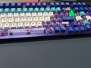 達爾優(yōu)（dareu）COOL98游戲鍵盤(pán)無(wú)線(xiàn)三模機械鍵盤(pán)客制化8000毫安Gasket結構SOCD動(dòng)力紫-桃C拿鐵軸 曬單實(shí)拍圖