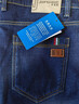 真維斯（Jeanswest）牛仔褲男冬季加絨褲保暖彈力直筒加厚休閑男長(cháng)褲子男藍色加絨32 曬單實(shí)拍圖