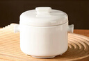 美廚（MAXCOOK）陶瓷碗燉盅 湯碗隔水燉盅內膽蒸蛋碗小燕窩盅月子餐具罐MCTC3556 曬單實(shí)拍圖