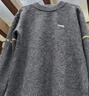JEEP吉普毛衣男秋冬季高端休閑針織打底衫圓領(lǐng)男款上衣 黑灰色 XL 曬單實(shí)拍圖