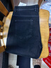 酷萬(wàn)高個(gè)子110cm加長(cháng)版秋冬季純黑色牛仔褲男加絨彈力修身小腳超長(cháng)腿 《》加長(cháng)黑色 常規 33 【150斤左右穿】 曬單實(shí)拍圖