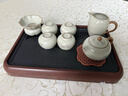 唐豐汝窯茶具整套帶茶盤(pán)功夫茶具套裝中式家用陶瓷泡茶壺蓋碗茶杯套裝 曬單實(shí)拍圖