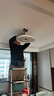 雷士（NVC）LED照明風(fēng)扇燈吊扇燈餐廳全光譜1級能效滿(mǎn)天星RA98高顯色42寸 曬單實(shí)拍圖