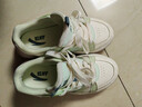 安踏（ANTA）冰淇淋丨板鞋女2026秋冬新款厚底增休閑鞋輕便防滑運動(dòng)鞋女小白鞋 象牙白/悠草綠/暮青灰-2 37.5 曬單實(shí)拍圖