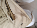 Dickies【商場(chǎng)同款】棉服中長(cháng)款抽繩連帽厚外套 秋冬男式多口袋夾克 9483 卡其色 S 曬單實(shí)拍圖