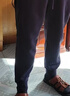 JEANSWEST LIFE真維斯褲子男款秋冬新款加絨加厚束腳衛褲男帥氣設計感男士運動(dòng)褲 曬單實(shí)拍圖