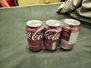 可口可樂(lè )（Coca-Cola）櫻桃味碳酸飲料330mL*3罐德國進(jìn)口0脂肪清爽夏日網(wǎng)紅汽水飲品 曬單實(shí)拍圖