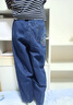 M.Latin/馬拉丁童裝褲子24秋裝新款女大童牛仔長(cháng)褲 牛仔藍 130cm 曬單實(shí)拍圖
