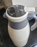 蘇泊爾同款保溫壺家用大容量保溫水壺熱水壺暖水壺水瓶宿舍保溫瓶 米白色 1.9L 數顯款 曬單實(shí)拍圖