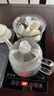 益茶福全自動(dòng)上水電熱水壺底部上水嵌入式茶臺功夫茶燒水壺飲水燒水一體機抽水玻璃煮茶壺保溫泡茶壺 SQ-008玻璃套裝 1L 曬單實(shí)拍圖
