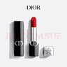 迪奧Dior【限定】烈艷藍金唇膏口紅絲絨808 生日禮物新年禮物女生 曬單實(shí)拍圖