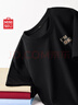 名創(chuàng  )優(yōu)品（MINISO）短袖t恤男夏季潮牌半袖2026新款男士正肩純棉休閑上衣 黑 XL 曬單實(shí)拍圖