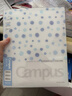 國譽(yù)(KOKUYO)A5活頁(yè)筆記本子水彩絮語(yǔ)Campus緊湊型活頁(yè)本內含40張橫線(xiàn)活頁(yè)紙 藍色 WSG-RUDP12B 曬單實(shí)拍圖