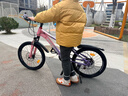 鳳凰官方旗艦店兒童自行車(chē)男女變速青少年學(xué)生山地車(chē)碟剎賽車(chē) 星際 粉紫【變速】輻條輪 20寸【適合125-160cm】 曬單實(shí)拍圖