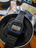 卡西歐卡西歐運動(dòng)防水復古經(jīng)典小方塊ins學(xué)生男女時(shí)尚腕表手表圣誕禮物 F-91W-1 曬單實(shí)拍圖