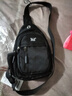 361°胸包男士大容量斜挎包運動(dòng)上班通勤包休閑騎行背包手機包單肩包 曬單實(shí)拍圖