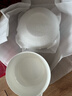 斯凱綈（Sky Top）面碗骨瓷大湯碗泡面碗沙拉碗陶瓷家用純白餐具套裝7英寸2件 曬單實(shí)拍圖