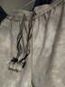 大嘴猴（paul frank）美式潮牌臟臟休閑褲男士秋春季寬松直筒垂感工作運動(dòng)闊腿長(cháng)褲子裝 灰色【官方正品】 常規 XL 【建議125-140斤】 曬單實(shí)拍圖