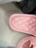 正版三麗鷗凱蒂貓浴室洗澡拖鞋女夏季室內家居家用防滑可愛(ài)涼拖鞋 粉紅立體凱蒂貓 36-37 曬單實(shí)拍圖