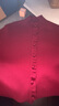 珂萊蒂爾2025冬新款100綿羊毛木耳邊針織衫女半高領(lǐng)修身打底衫 中玫紅色 L 曬單實(shí)拍圖