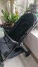 京物質(zhì)選嬰兒推車(chē)輕便折疊0-3-6歲可坐可躺帶減震口袋車(chē)遛娃神器高景觀(guān)椅 【騎士黑】雙向推行/一秒收車(chē) 新生兒寶寶護脊車(chē) 曬單實(shí)拍圖