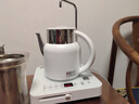 容聲自動(dòng)上水電熱燒水壺家用燒水功夫茶具泡茶套裝抽水煮茶器電磁爐智能保溫一體機快壺電壺茶臺 0.8L 白色 曬單實(shí)拍圖