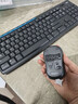 羅技（Logitech）MK275 鍵鼠套裝 無(wú)線(xiàn)鍵鼠套裝 辦公鍵鼠套裝 全尺寸 商務(wù)鍵鼠套裝 帶無(wú)線(xiàn)2.4G接收器 黑藍色 曬單實(shí)拍圖