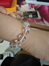 金石靈天然白水晶手串水晶手鏈男女款本命年佛珠情侶手鏈送男女生日禮物 曬單實(shí)拍圖