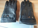 玖慕（JIUMU）綿羊皮保暖真皮手套男冬季加絨戶(hù)外開(kāi)車(chē)騎行摩托車(chē)防風(fēng)防寒手套 曬單實(shí)拍圖