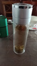 臻廚聚一鍵開(kāi)蓋水杯茶杯玻璃杯水杯男士泡茶杯茶水分離杯玻璃高硼硅杯子 銀蓋500ml【雙層加厚】 曬單實(shí)拍圖