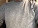 杉杉羊毛衫半高領(lǐng)加厚羊毛衣含羊絨保暖舒適男士秋冬親膚柔軟打底衫 曬單實(shí)拍圖
